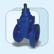 Zasuwa fig. 111 z gumowanym klinem