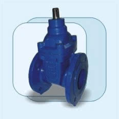 Zasuwa fig. 111 z gumowanym klinem
