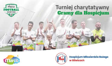 Kibicujmy drużynie ISOVER na turnieju "Gramy dla Hospicjum"!