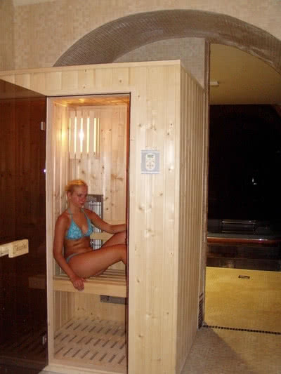 Sauna infrared z solarium