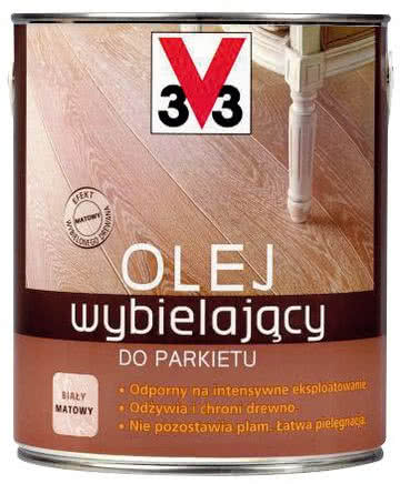 Olej wybielający do parkietu