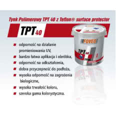 Tynk Polimerowy TPT 40 z Teflon® surface protector