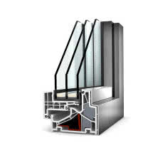 Okno PVC KF 500 Internorm