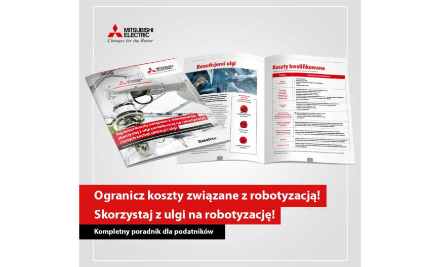 Mitsubishi Electric prezentuje ebook o uldze robotyzacyjnej